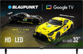 BLAUPUNKT 32WGC5501S, Přenosné televizory, BOUPUNKT HD Google TV, 32 palců, 1366x768 rozlišení, HDMI-ARC, Bluetooth 4.2, Černá, 32W, 1366x768