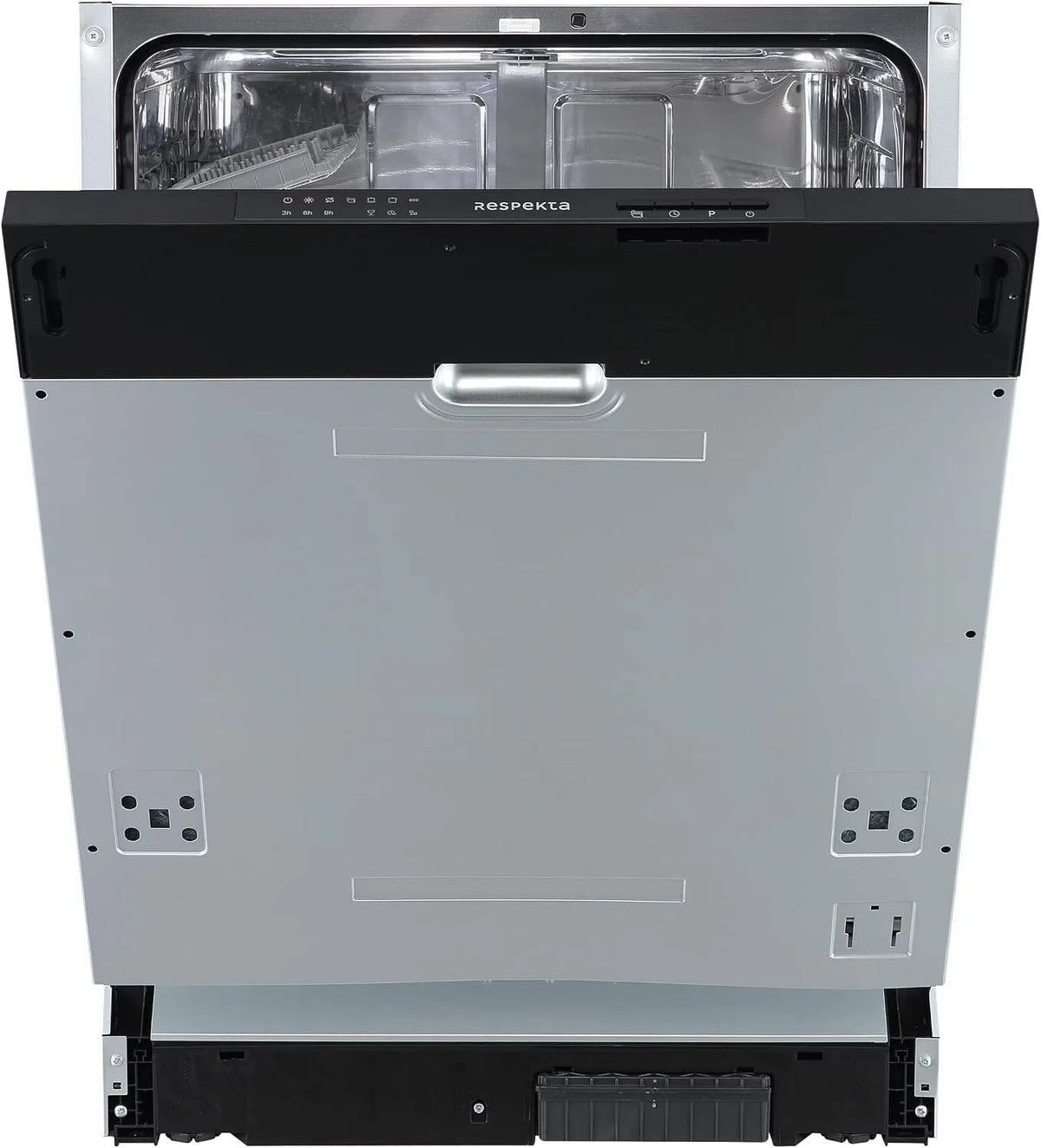 respekta GSP60.1V-12, Myčky nádobí, 60 cm, Respecta built- in myčka Inga, plně integrovaný, D, Stříbrná, 60.1V, 49 dB, 11 l