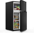Upstreman TM84-Schwarz TM84, Kombinované chladničky s mrazákem, 84L Chladicí mrazicí kombinace, černá, 84L, 59L, 25L, 39 dB