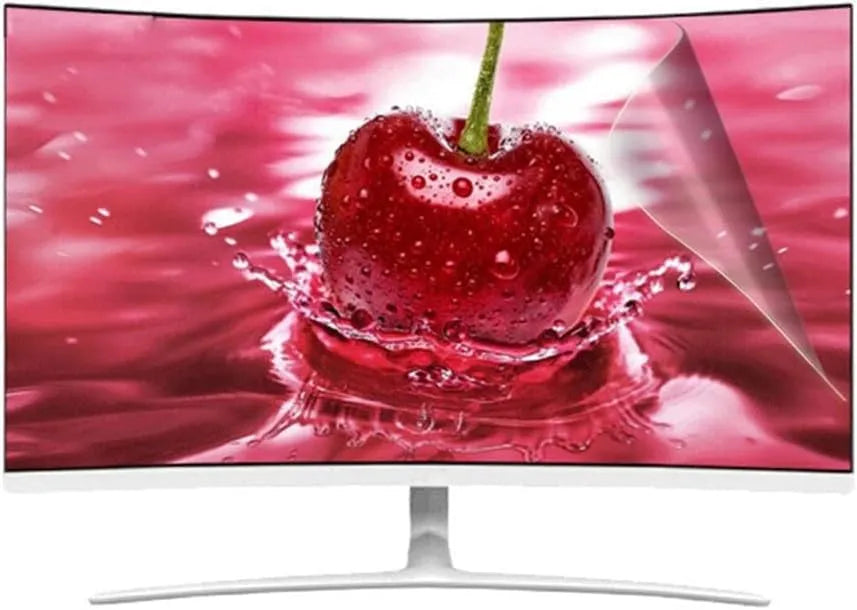 AIZYR 75-85inch, Ochranné prvky obrazovky TV, Anti- Blue Light Anti- radiation Plazmové zakřivené TV displej Protection Film, Černá, 85inch