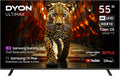 DYON 55U-TI HDR10, Přenosné televizory, ULTIMAX 55 palců 4K UHD Smart TV s, Černá, 4K, 3V, 55 ', 139 cm
